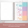 Häfft® Bullet Journal Fancy - Hardcover Notizbuch A5 dotted, 120