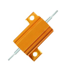 Aluminum Case Resistor 25W 47 Ohm Wirewound Gold Heat Dissipation For Power Supply,Inverter,Elevator Control