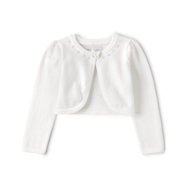 Gymboree,and Toddler Long Sleeve Cardigan,Soft White,3T