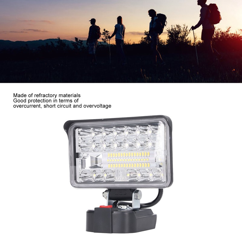 LED Work Light 4in 108W 5600LM High Brightness Flame Retardant
