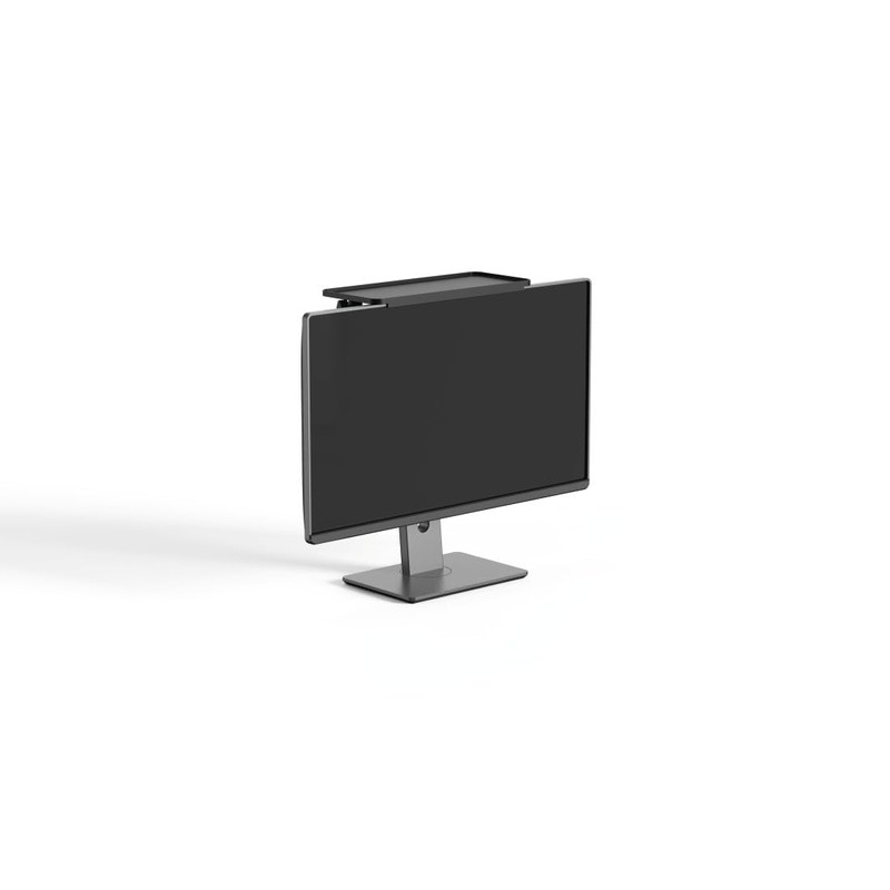 Universal TV and Monitor Shelf 11.8" x 5" Black