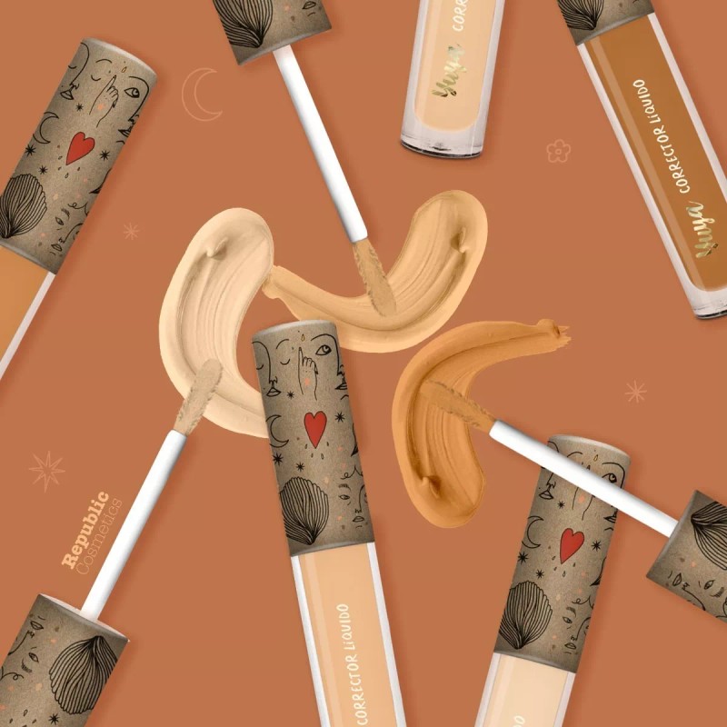 Republic Cosmetics Yuya Correctores Líquidos - 8 Tonos Diferentes Tono
