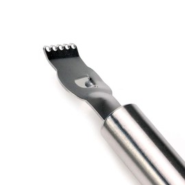 1 Piece Stainless Steel Lemon Peeler Zester Grater Lime Orange Citrus Peeling Tools for Kitchen and Bar