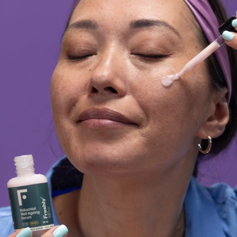 Freshly Cosmetics Bakuchiol Serum Reduces Wrinkles and Fine Lines Bakuchiol