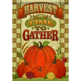 Carson Home Accents A Time to Gather Trends Classic Garden Flag