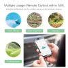 JulyCrab Intelligent Programmable Irrigation Timer with Automatic and Manual Watering,