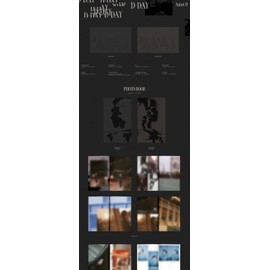 BTS SUGA Agust D D-DAY 1st Album Version.01 CD+1p Folded Poster On Pack+100p PhotoBook+1ea Lyric Book+1p PostCard+2p PhotoCard+1p Scanimation Card+1ea Sticker+Tracking Sealed