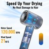 Portable Ionic Hair Dryer with High-Speed Brushless Motor – Small,