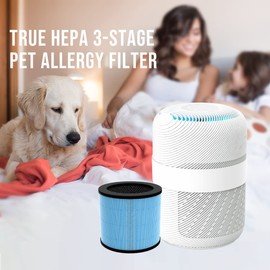 Gulpa AP1211 True HEPA 13 Pet Allergy 3 Stage Filter including Activated Carbon