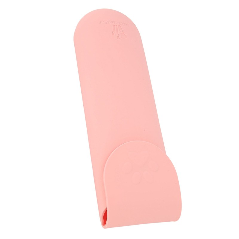 Silicone Makeup Organizer Waterproof Dustproof Portable Large Capacity Soft Flip