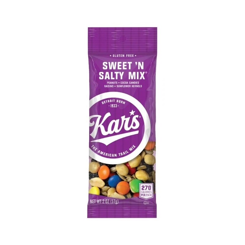 Kar's Sweet 'n Salty Trail Mix Snack Packs, 2 oz