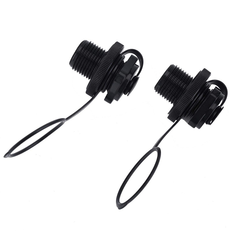 2Pcs Inflatable Boat Valve, Inflatable Boat Spiral Air Plug, Air
