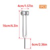 Wuyituart 128 Hz Tuning Fork Aluminum Alloy Diapason 128hz Healing