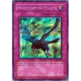 Yu-Gi-Oh! - Windstorm of Etaqua (PCY-001) - Power of Chaos Yugi The Destiny PC Promo - Promo Edition - Secret Rare