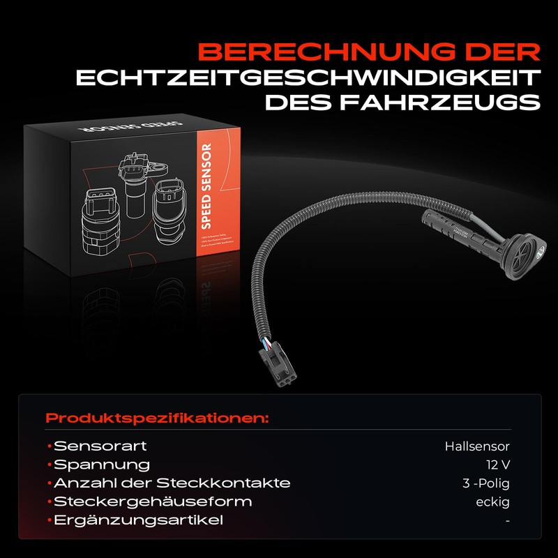 Frankberg Wegstreckensensor Tachowellensensor Kompatibel mit MKS MKX MKT MKZ Replace#