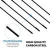 VooGenzek 20 PCS Scroll Saw Blades Set, 15 Teeth Carbon