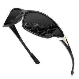 OUKEMAX Polarized Sport Sunglasses-Men Running-Sunglasses: Mens Sun Glasses UV Protection Cycling Driving Fishing