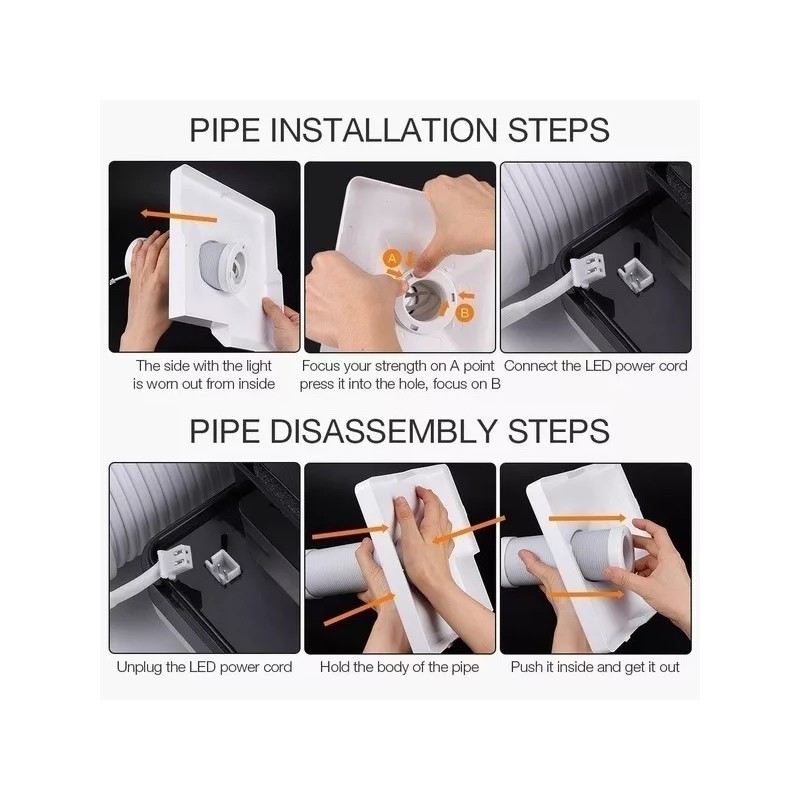 ForeverLily Extractor De Polvo Para Uñas Acrilicas Profesional Nail 60w