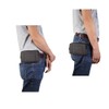 DFVmobile - Multi-purpose belt case with 2 compartments zip for