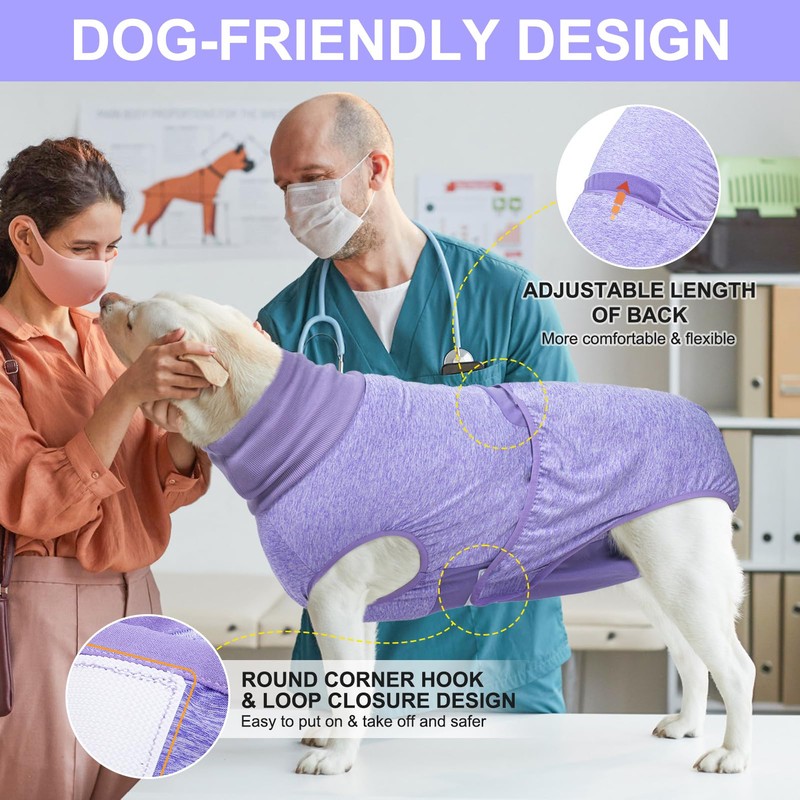 BEAUTYZOO Recovery Suit for Dogs, Dog Surgery Suit Female Spay,