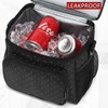 FlowFly Insulated Reusable Lunch Bag Adult Large Lunch Box for