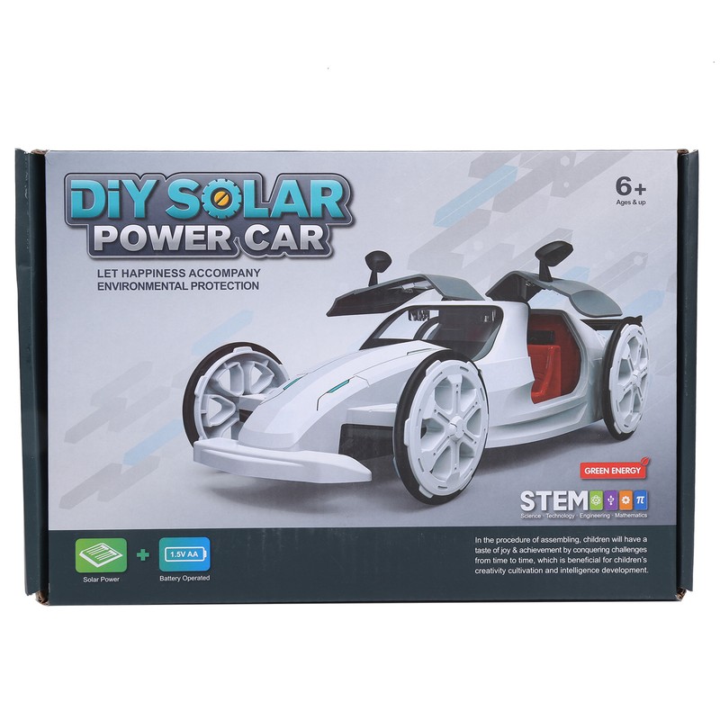 Solar Toys Car Kits for Children Kids Science Education Self