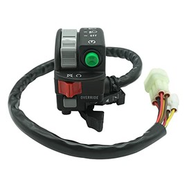 M MATI Left Handlebar Start Stop Headlight Override Switch for Kawasaki Brute Force 650 Brute Force 750 Prairie 650 Prairie 700 KVF650 KVF700 KVF750 46091-1847