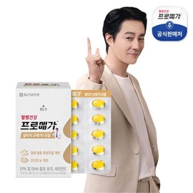 Jongkundang Health 프로메가 알티지 오메가3 듀얼 1박스(1개월분) Promega RTG Omega-3 Dual 1 Box (1 Month Supply)