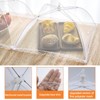 POPAPIE Fly Cover 4 Pieces Food Cover Foldable 32 ×