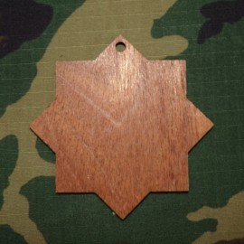 Original Bonney Lake Triathlon Finisher Laser Engraved Wooden Pendant