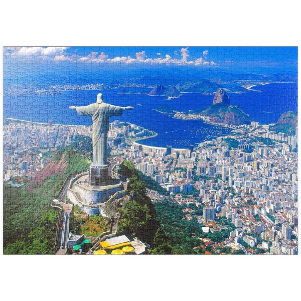 MyPuzzle View of Corcovado with Christ Statue and Sugar Loaf