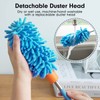 Microfiber Duster for Cleaning, Tukuos Hand Washable Dusters with 2pcs