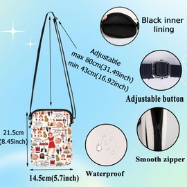 G2TUP Annie Broadway Musical Crossbody Bag Annie & Grace Fans Gift Orphan Annie Shoulder Bag Annie Musical Merchandise (Annie CB)