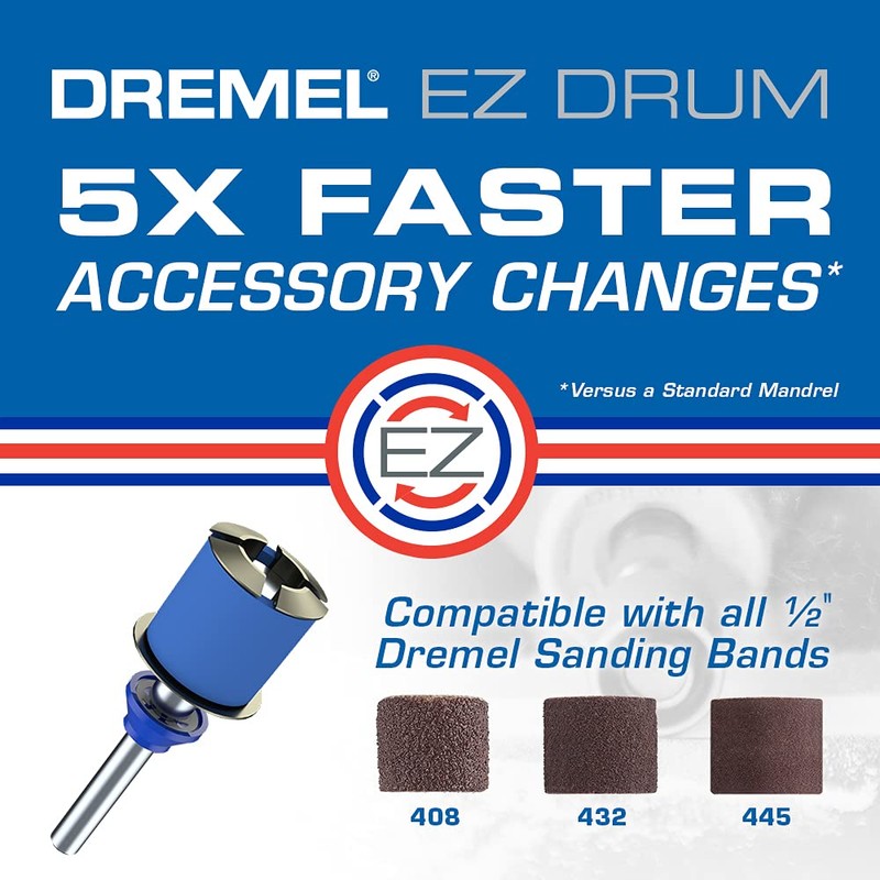 Dremel EZ407SA EZ Drum Sanding Band and Mandrel