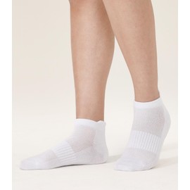 Breslatte 6pairs Ankle Socks for Women Men Breathable Mesh Low Cut Socks Soft Cotton Daily Athletic MixcolorA 6-11