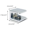 Glass Shelf Bracket Glass Clamp Holder Adjustable Clamp Shelf Clip