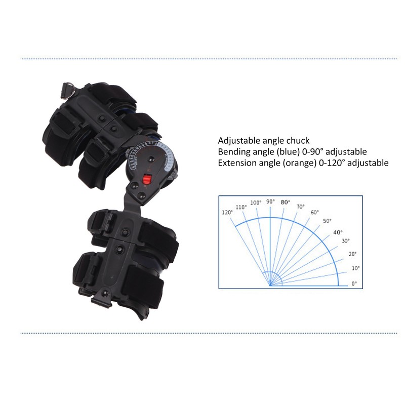 Hinged Elbow Brace with Sling Adjustable Stabilizer Splint Arm Injury