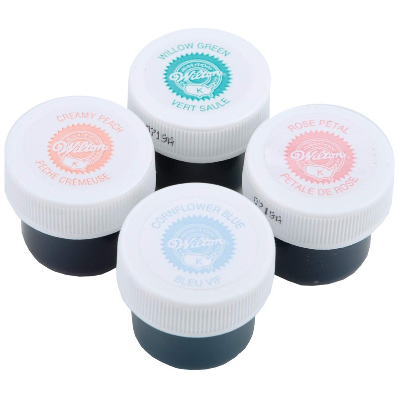 Wilton Pastel 4-Piece Icing Color Set