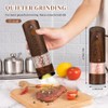 Aswalling Electric Salt and Pepper Grinder Set-Automatic Pepper and Salt