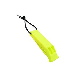 Scuba Choice Scuba Diving Safety Whistle with Lanyard, Yellow