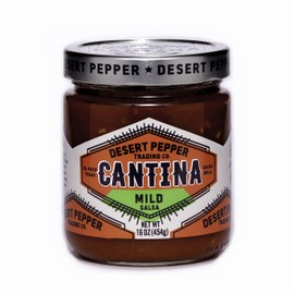 Desert Pepper Trading Company Cantina Salsa, Mild Red, 16-Ounce (2-Pack)