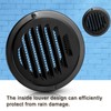 Zonon 12 Pcs Stainless Steel Soffit Vents 4 Inch Round