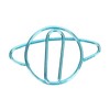 Pack of 20 Paper Clips Cartoon Planet Shape Paper Clips