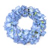 Hydrangea Door Wreath Table Wreath Approx. 36-38 cm Blue