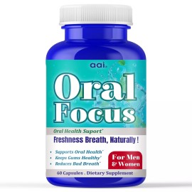 AAI Dental Probiotic for Bad Breath Support, Oral Health Maintenance & Fresh Breath