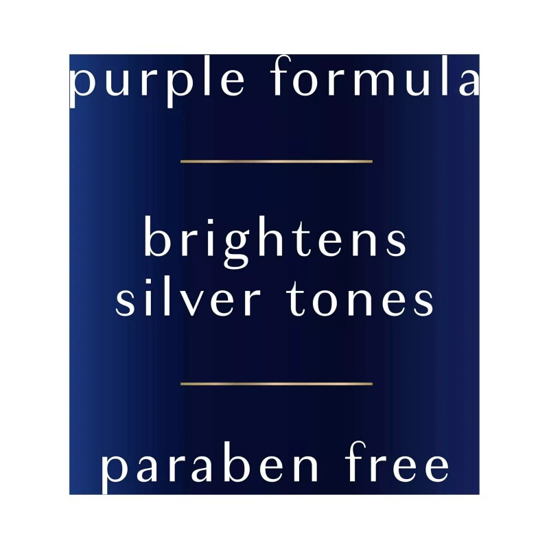 HB Hair Biology Silver and Glowing Purple Shampoo for Silver