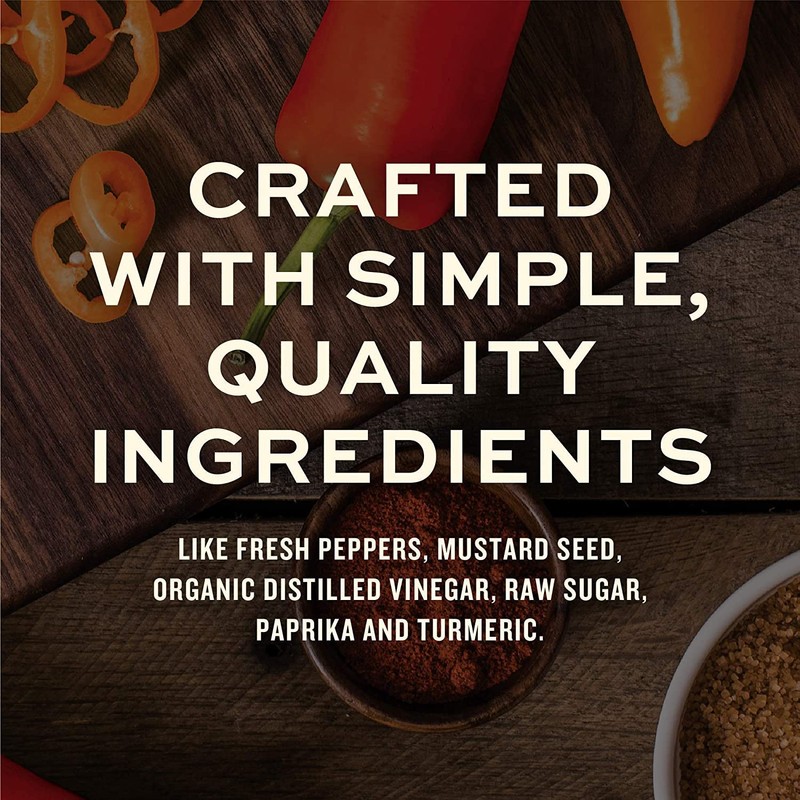 Miller's Banana Pepper Habanero Hot Sauce, Sweet Spicy Banana Pepper