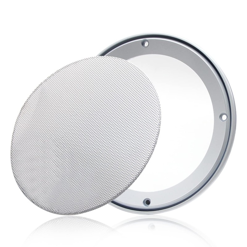 Fielect 2 Pcs 5" Speaker Grill Cover Mesh Decorative Circle