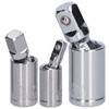 Yuecoom Universal Swivel Base Adapter 3 Pcs Chrome Vanadium Steel