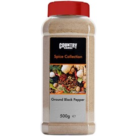 Country Range Ground Black Pepper - 1x500g